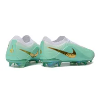 Chuteira Campo Nike Tiempo Maestro Elite FG Azul e Dourado - imagem 5