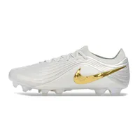 Chuteira Campo Nike Tiempo Maestro Elite FG Branco e Dourado - imagem 1