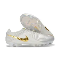 Chuteira Campo Nike Tiempo Maestro Elite FG Branco e Dourado - imagem 6