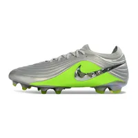 Chuteira Campo Nike Tiempo Maestro Elite FG Prata e Verde - imagem 1