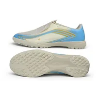 Chuteira Society Adidas F50 Tunit Elite Messi FG Branca, Dourado e Azul - El Ultimo Tango - imagem 7