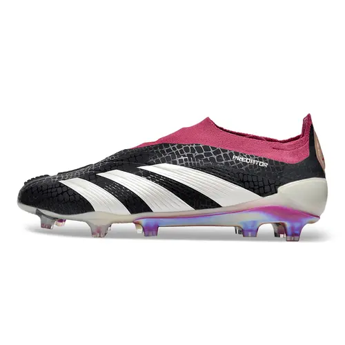 Chuteira Campo Adidas Predator LL Elite FG Preta e Roxa