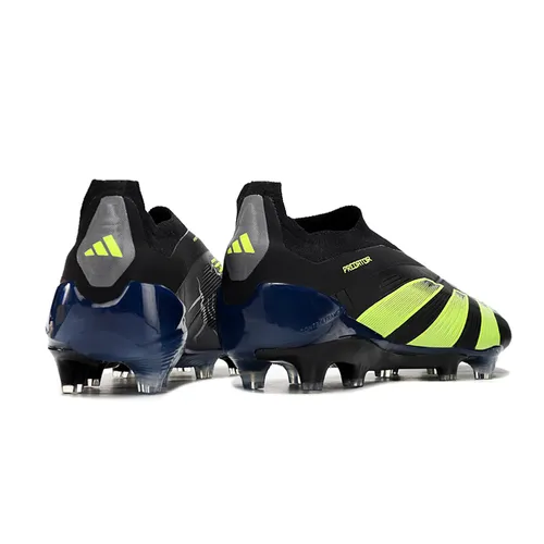 Chuteira Campo Adidas Predator LL Elite FG Preta e Verde - Edition Merky Pack
