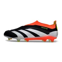 Chuteira Campo Adidas Predator LL Elite FG Preta, Laranja e Branco - imagem 1