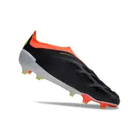 Chuteira Campo Adidas Predator LL Elite FG Preta, Laranja e Branco - imagem 3