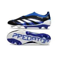 Chuteira Campo Adidas Predator LL Elite FG Preto, Azul e Branco - imagem 3