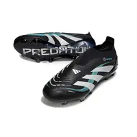 Chuteira Campo Adidas Predator LL Elite FG Preto, Branco e Azul - imagem 5