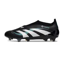 Chuteira Campo Adidas Predator LL Elite FG Preto, Branco e Azul - imagem 1