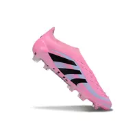 Chuteira Campo Adidas Predator LL Elite FG Rosa e Preto - imagem 5