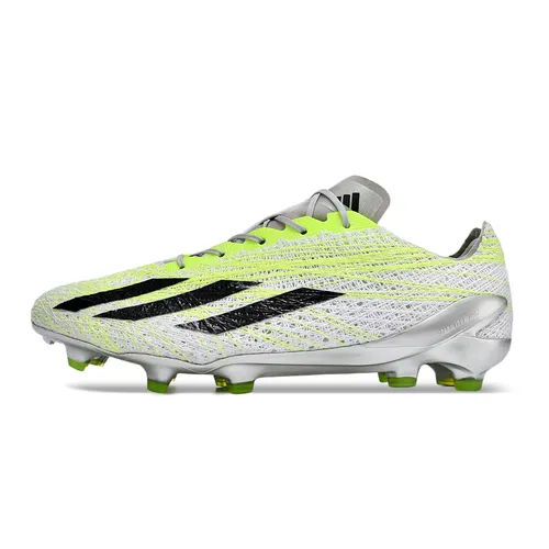Chuteira Campo Adidas X Crazyfast+ FG Branca e Verde - Strong