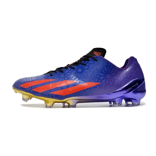 Chuteira Campo Adidas X Crazyfast+ FG Roxo e Vermelho - Salah