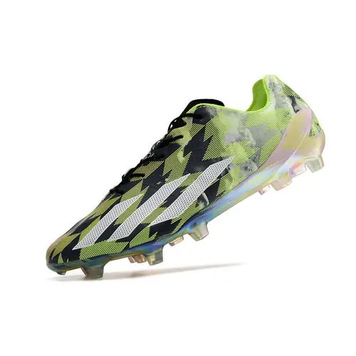 Chuteira Campo Adidas X Crazyfast+ FG Vermelha e Verde - Crazylight