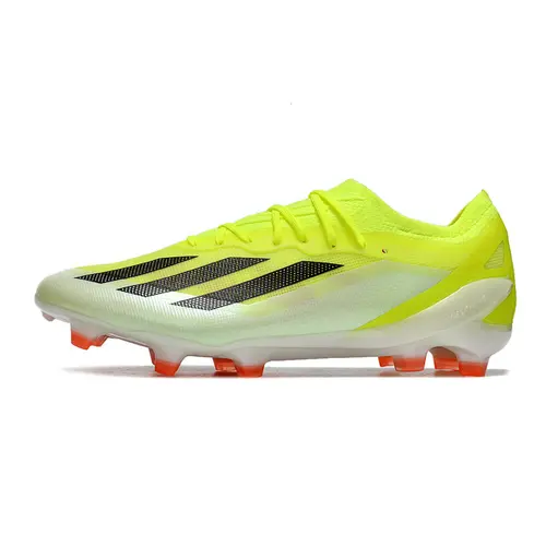 Chuteira Campo Adidas X Crazyfast.1 FG Verde e Laranja - Solar Energy