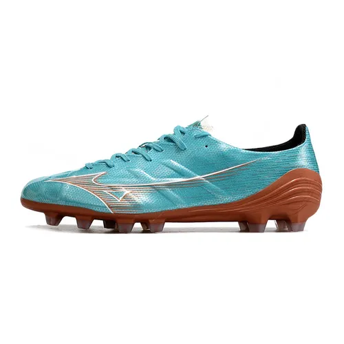 Chuteira Campo Mizuno Alpha FG Azul - Azure Blue Pack