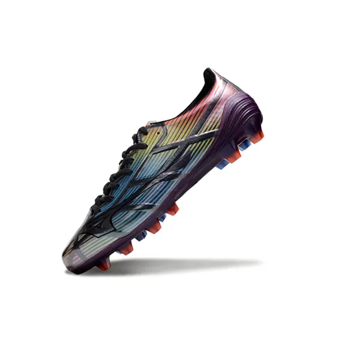 Chuteira Campo Mizuno Alpha FG Colorido - Camaleão
