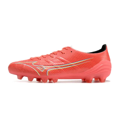 Chuteira Campo Mizuno Alpha FG Laranja - Realease Pack