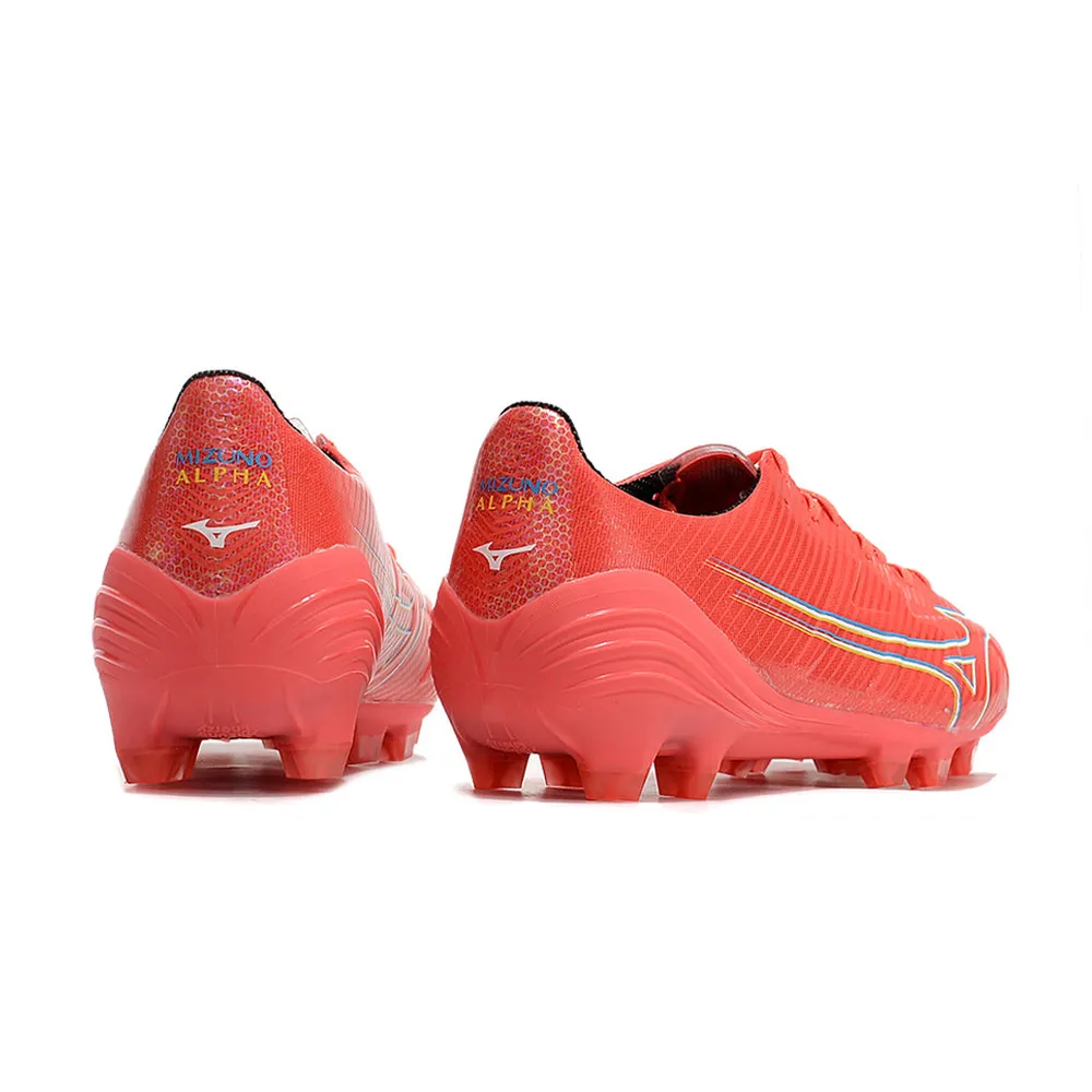 Chuteira Mizuno Alpha FG Laranja | Super leve e confortável