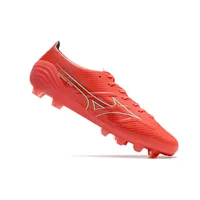 Chuteira Mizuno Alpha FG Laranja | Super leve e confortável - imagem 6