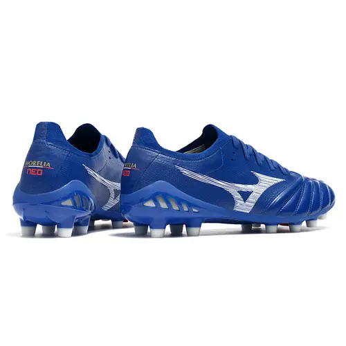 Chuteira Campo Mizuno Morelia Neo 3 FG Azul