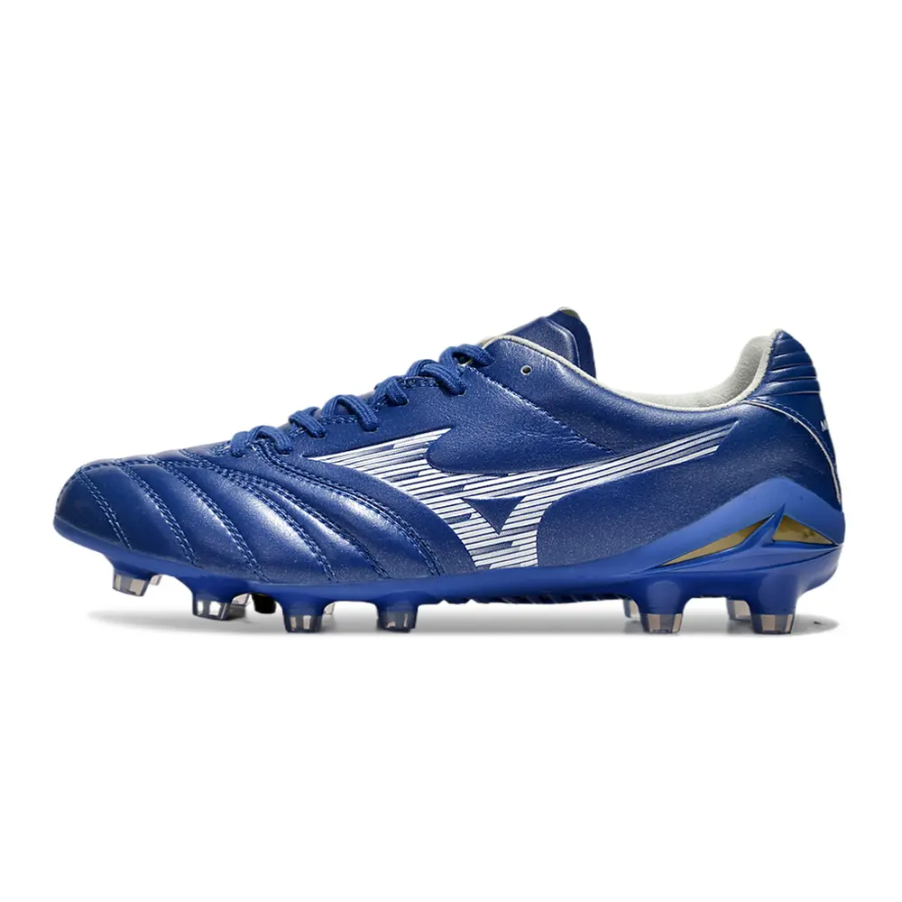 Chuteira Mizuno Morelia Neo 4 Beta FG Azul | Agilidade