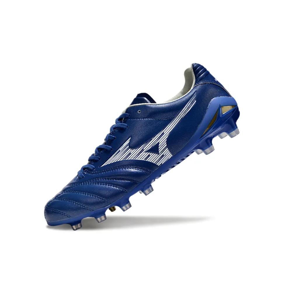 Chuteira Mizuno Morelia Neo 4 Beta FG Azul | Agilidade