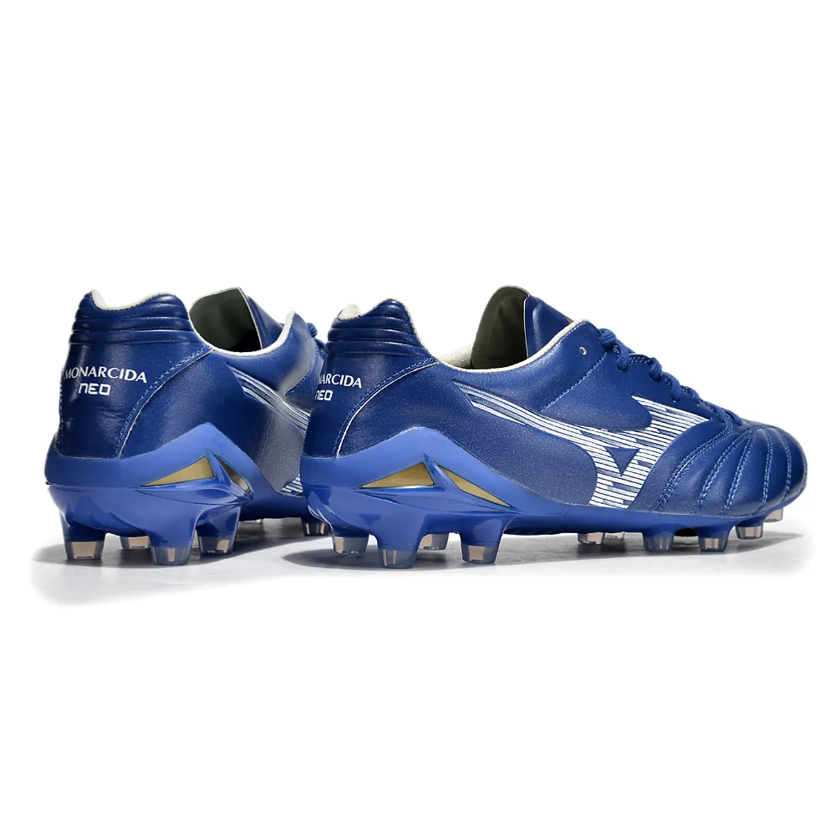 Chuteira Mizuno Morelia Neo 4 Beta FG Azul | Agilidade