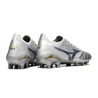Chuteira Campo Mizuno Morelia Neo 4 Beta FG – Prata - imagem 6