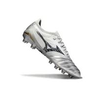 Chuteira Campo Mizuno Morelia Neo 4 Beta FG – Prata - imagem 4