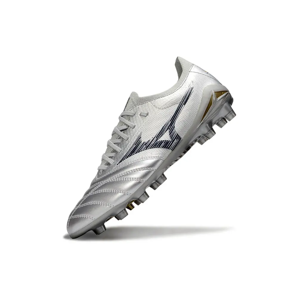 Chuteira Campo Mizuno Morelia Neo 4 Beta FG – Prata