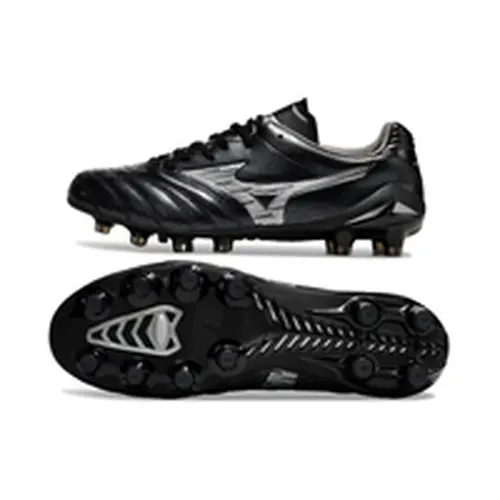 Chuteira Campo Mizuno Morelia Neo 4 Beta FG Preta 