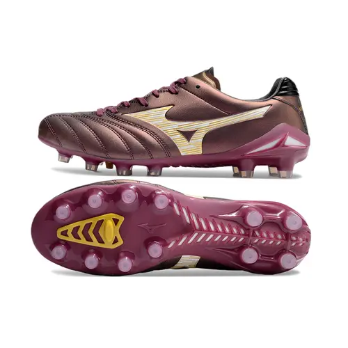 Chuteira Campo Mizuno Morelia Neo 4 Beta FG Vinho