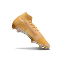 Chuteira Campo Nike Air Zoom Mercurial Superfly 10 Elite FG Amarelo - imagem 6