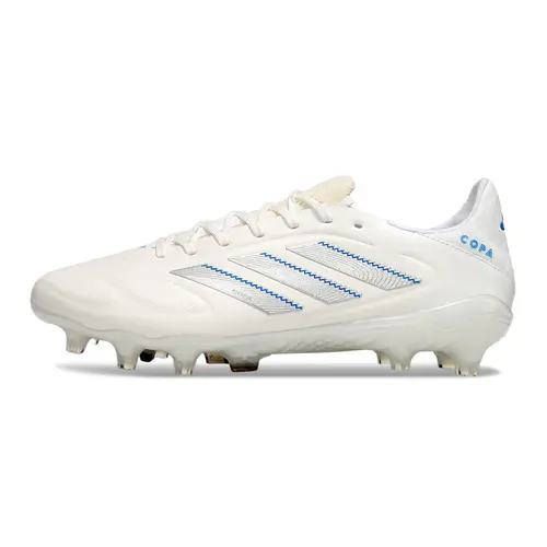 Chuteira Campo Adidas Copa Pure II Elite FG Branca e Azul "Polar Victory"