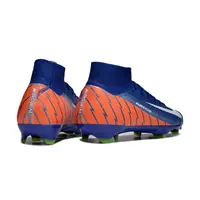 Nike Air Zoom Mercurial Superfly 10 Elite FG Azul, Verde e Laranja - imagem 4