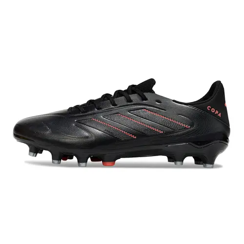 Chuteira Campo Adidas Copa Pure III Elite FG Preta e Vermelha - Stealth Victory