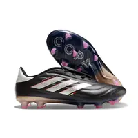 Chuteira Campo Adidas Copa Pure II Elite FG Preto Metálico - imagem 5