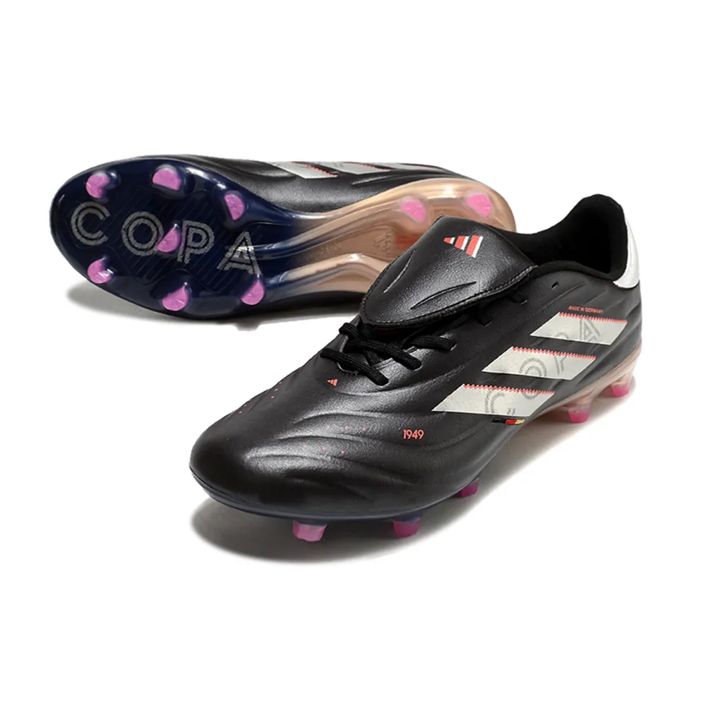 Chuteira Campo Adidas Copa Pure II Elite FG Preto Metálico