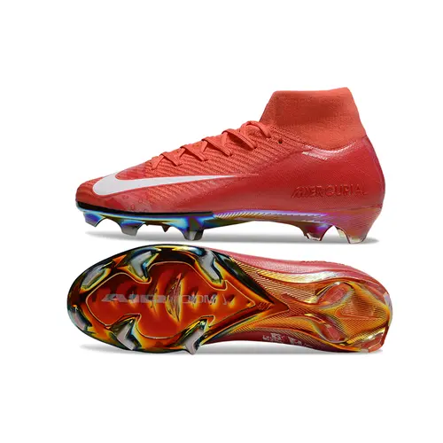 Chuteira Campo Nike Air Zoom Mercurial Superfly 10 Elite FG Vermelho