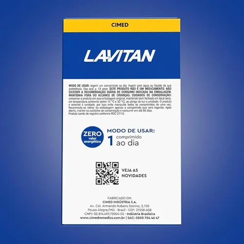 Lavitan AZ Original c/ 60 comprimidos