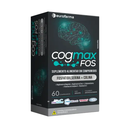 Suplemento Alimentar Cogmax FOS 60 cápsulas