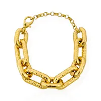 Pulseira Semi Jóia Elos Max Martelados - imagem 1