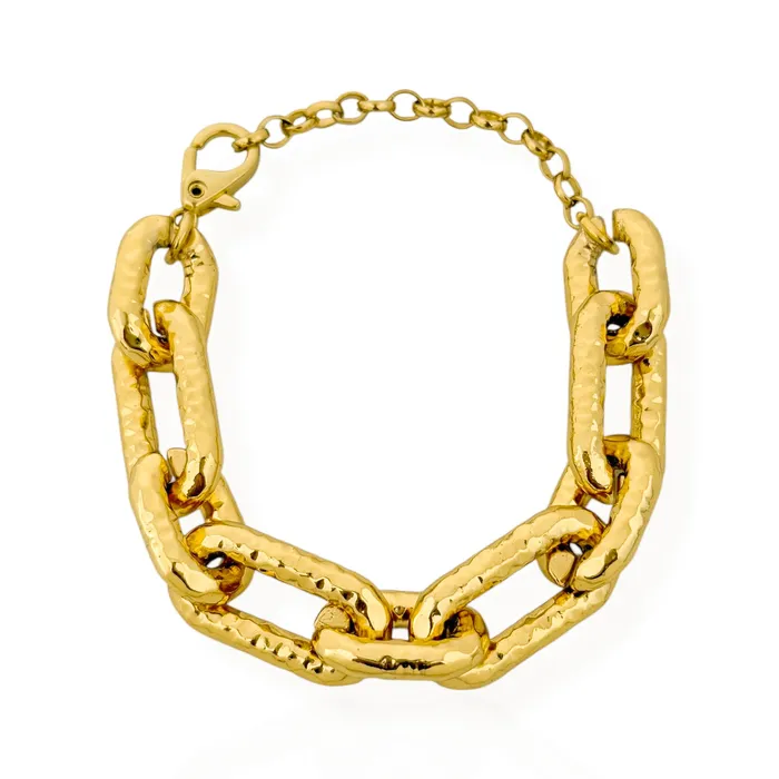 Pulseira Semi Jóia Elos Max Martelados