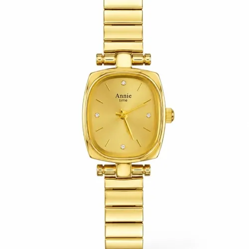 Relógio Simone - Design Dourado