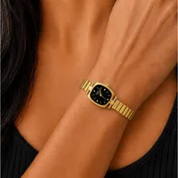 Relógio Simone - Design Dourado e Preto - imagem 1