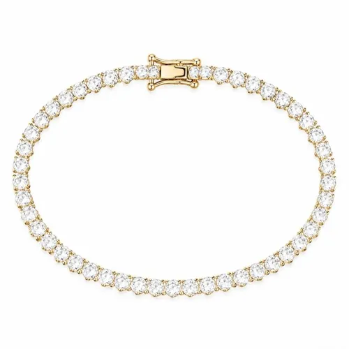 Pulseira Semi Joia Zircônia 16cm