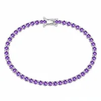 Pulseira Semi Joia Zircônias Coloridas - imagem 1