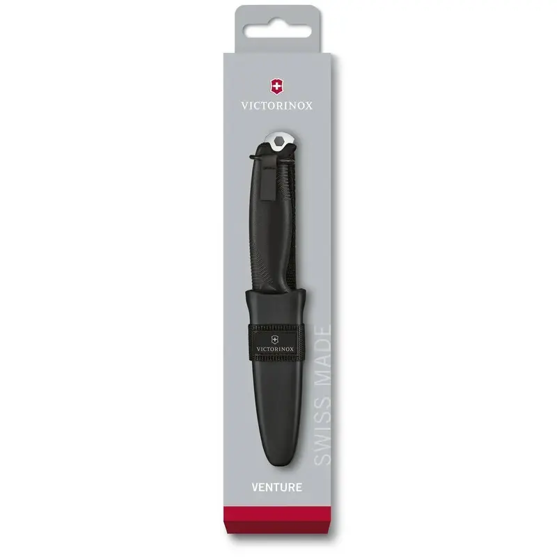 Faca de Caça Victorinox Venture Preta