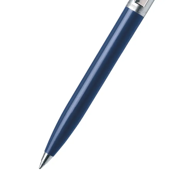 Caneta Sheaffer Sentinel – Azul com Acabamento Cromado