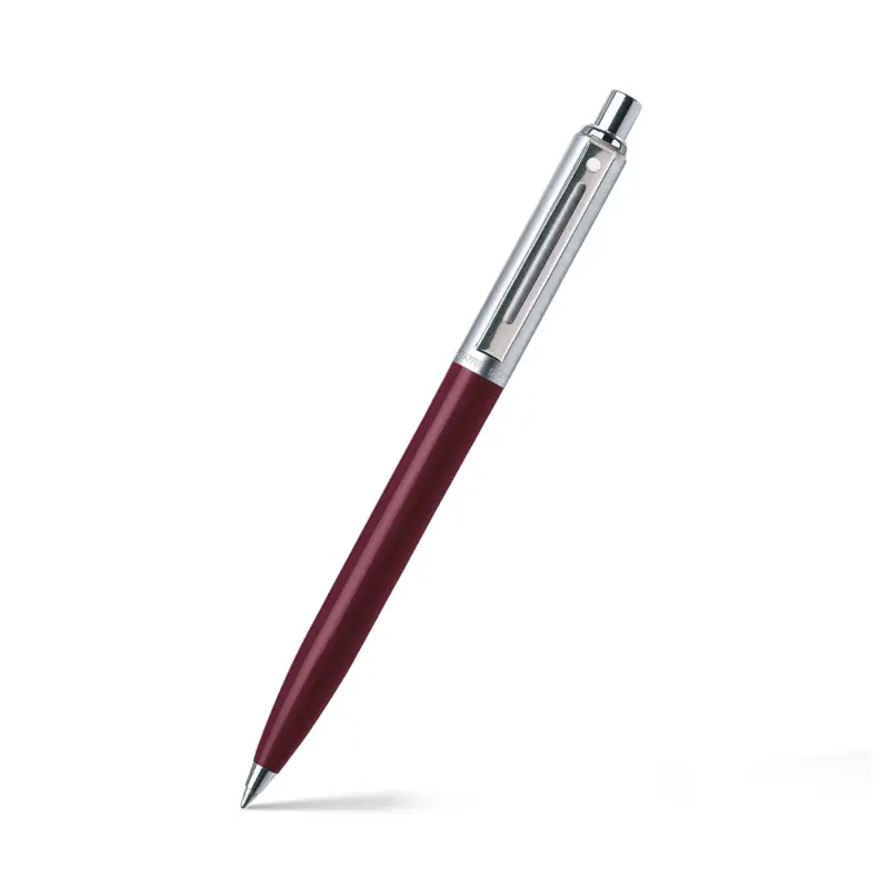 Caneta Sheaffer Sentinel – Glossy Burgundy com Acabamento Cromado