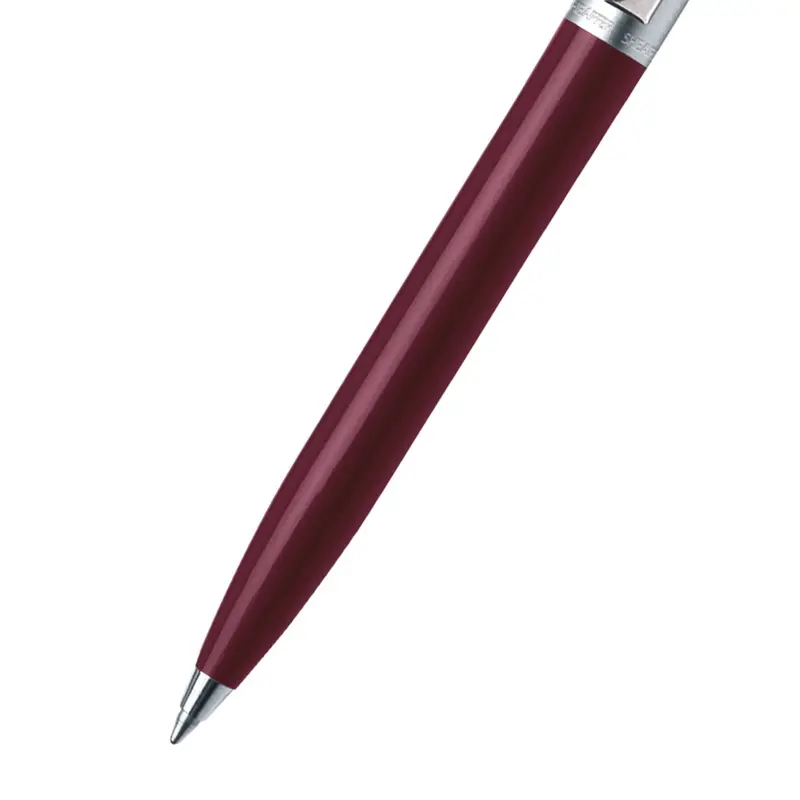 Caneta Sheaffer Sentinel – Glossy Burgundy com Acabamento Cromado